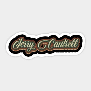 vintage tex Jerry Cantrell Sticker
